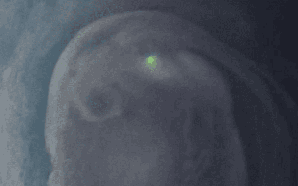 Неизвестный свет Юпитера: космический аппарат Juno зафиксировал зеленую вспышку на другой планете