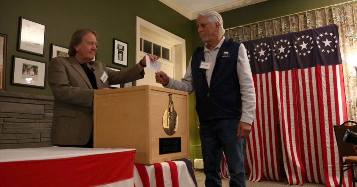 Голосування у крихітній громаді Діксвілл-Нотч на півночі США / Скриншот з відео CNN