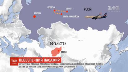 В России пьяный пассажир пытался захватить самолет