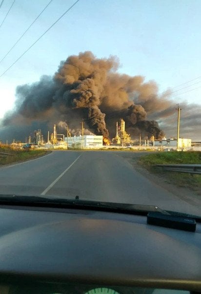 Последствия атаки дронов на РФ