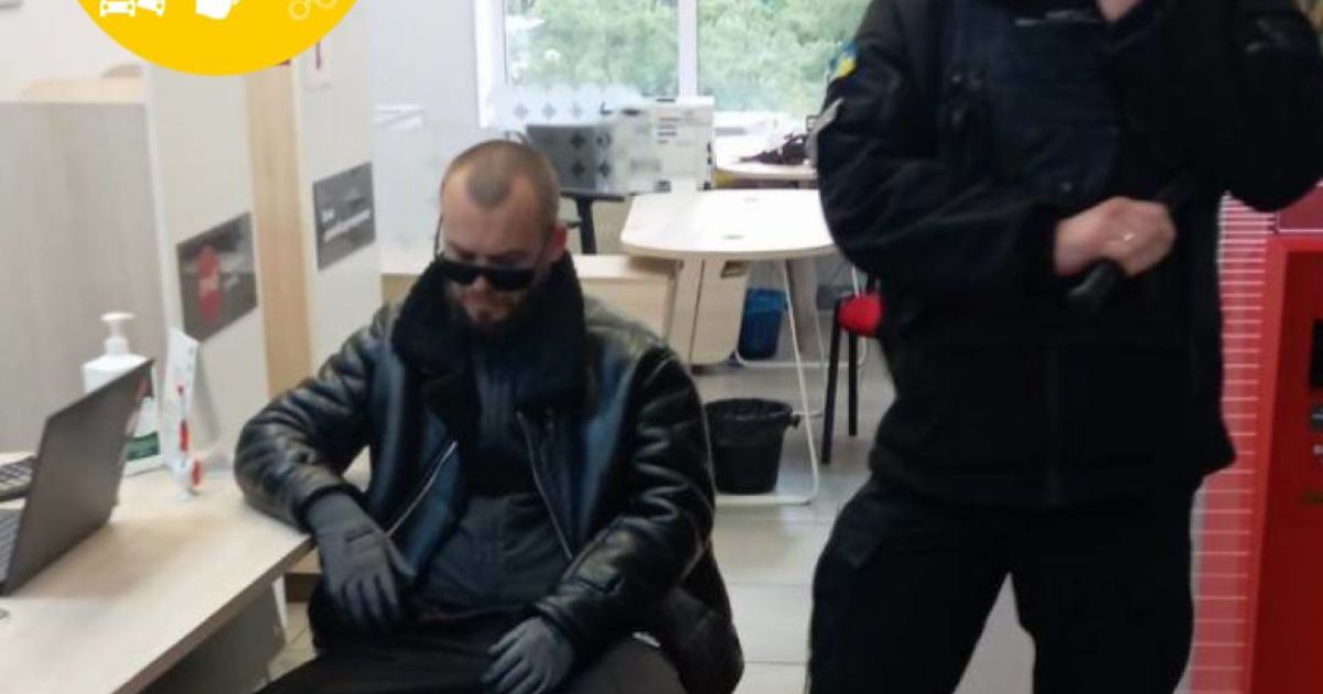 Злодій у Києві. ФОТО: "Київ Оперативний"/Telegram