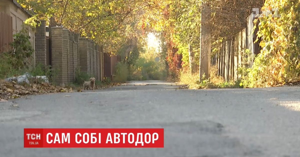 Сам собі автодор: На Київщині чоловік на пожертви поремонтував дорогу