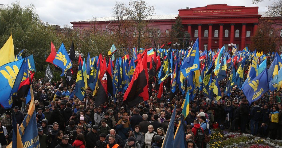 Марш слави героїв у Києві_1 / © УНІАН