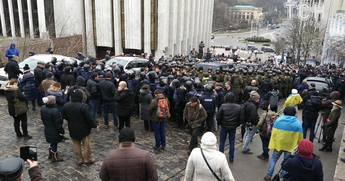 Блокування через Саакашвілі_2 / © Фото Дмитрия Фурдака/ТСН