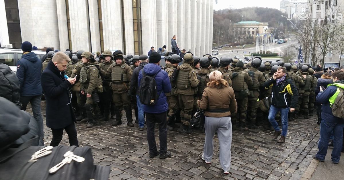 Блокування через Саакашвілі_5 / © Фото Дмитрия Фурдака/ТСН