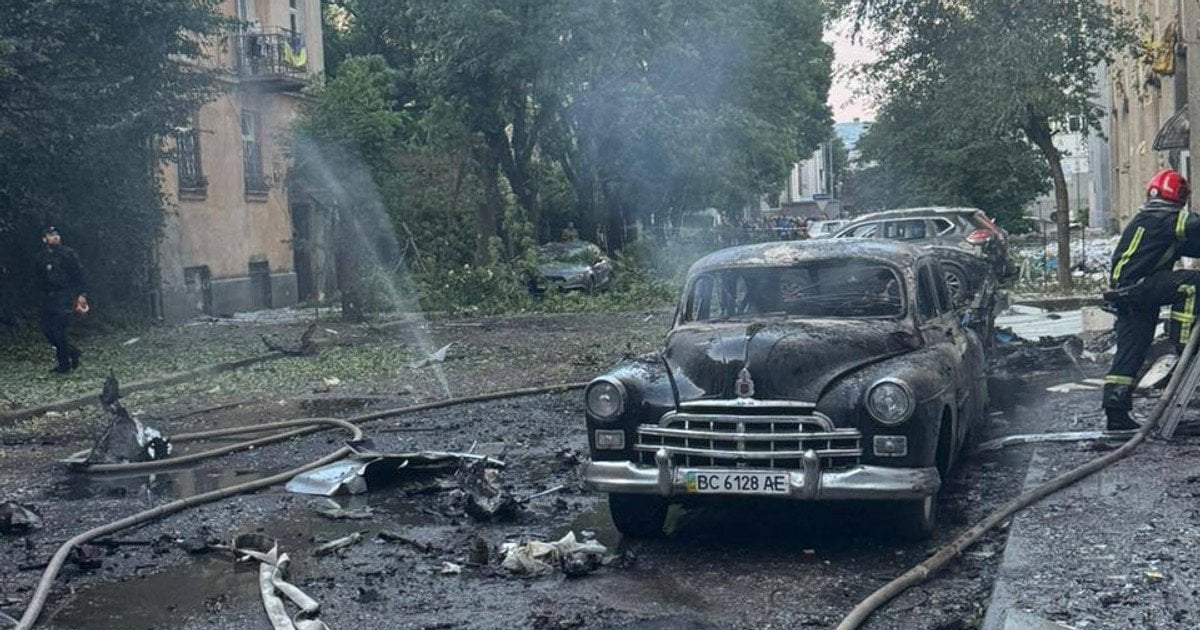 Удар по Львову
