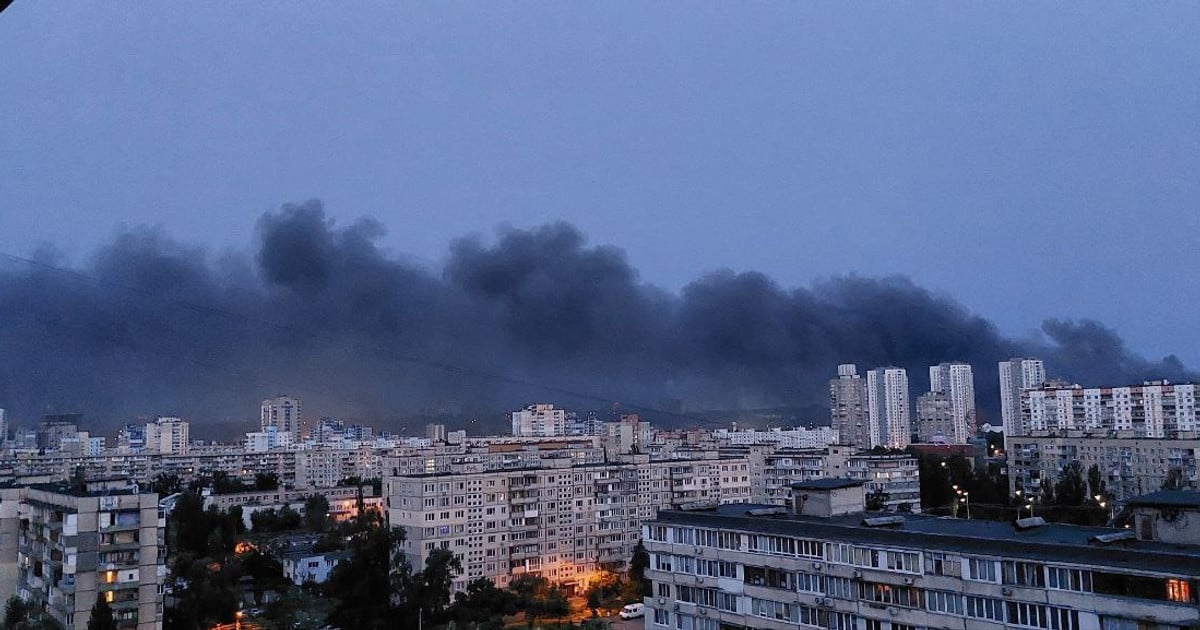 Наслідки ворожої атаки на Київ