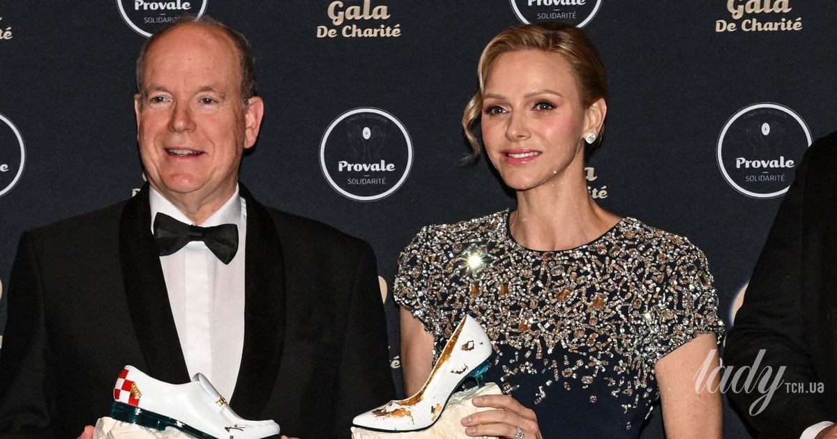 Князь Альбер II и княгиня Шарлин