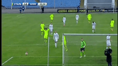 Сталь - Олимпик - 1:0. Видео-анализ матча