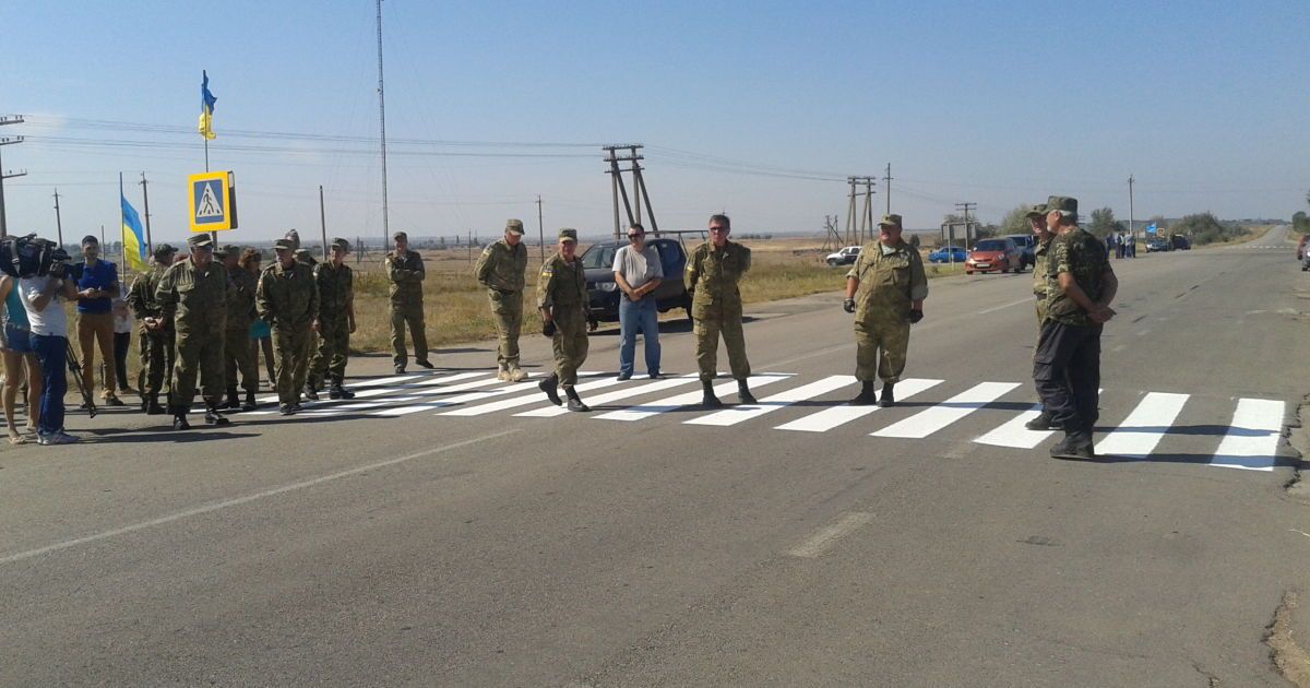 В Крыму стартовала бессрочная блокада полуострова. / © ТСН