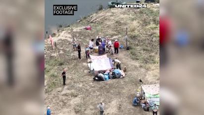 Український ударний дрон Vampire передає допомогу жителям Херсонщини на лівому березі 