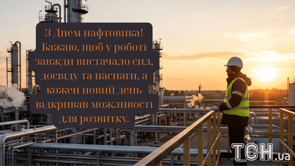 Красиві картинки з привітаннями з Днем працівників нафтогазової галузі / © ТСН