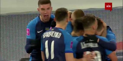 УПЛ | Чемпионат Украины по футболу 2021 | Днепр-1 - Александрия - 2:1. Видео гола Довбика (30`)