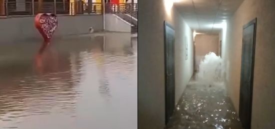 Авто під водою та "гейзери" у будинках: Ірпінь та Бучу затопило через сильну зливу (фото, відео)