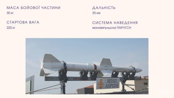 ЗРК Aspide / © ТСН.ua