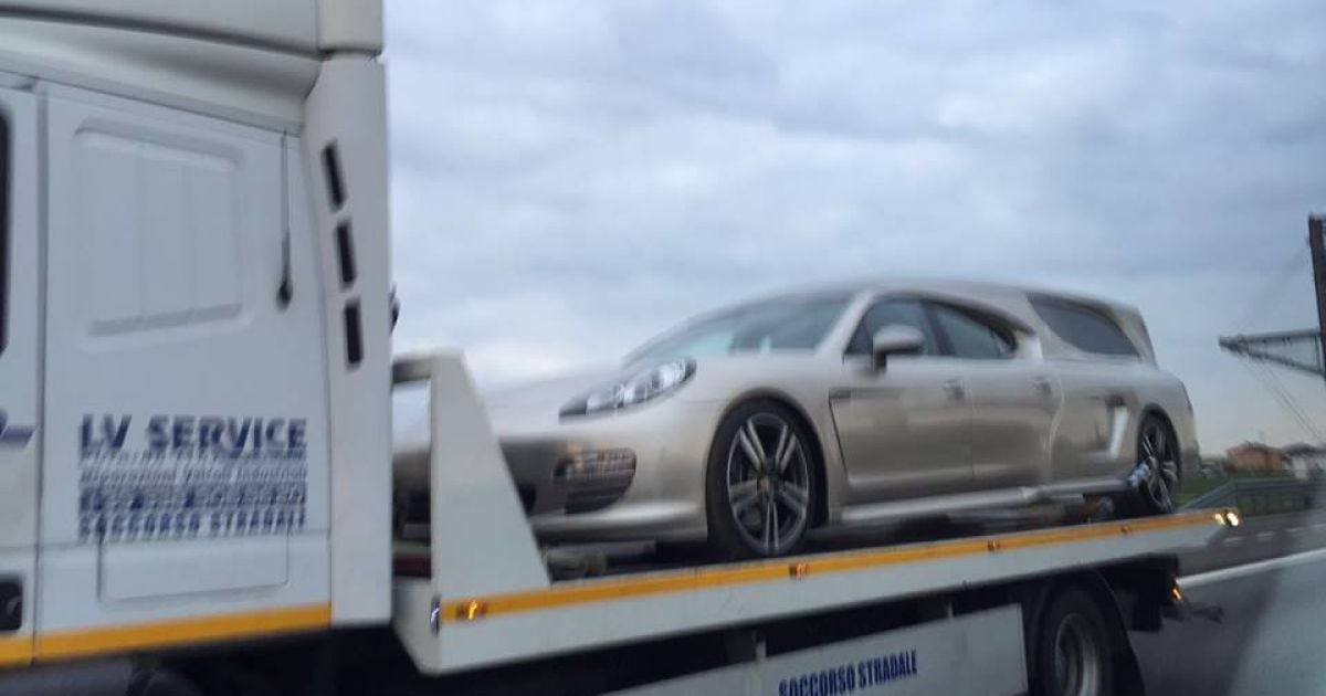 Porsche Panamera превратили в спортивный катафалк