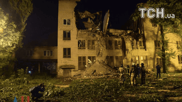 Обвал університету в Донецьку_4 / © ДАН