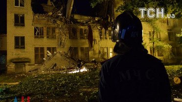 Обвал університету в Донецьку_8 / © ДАН