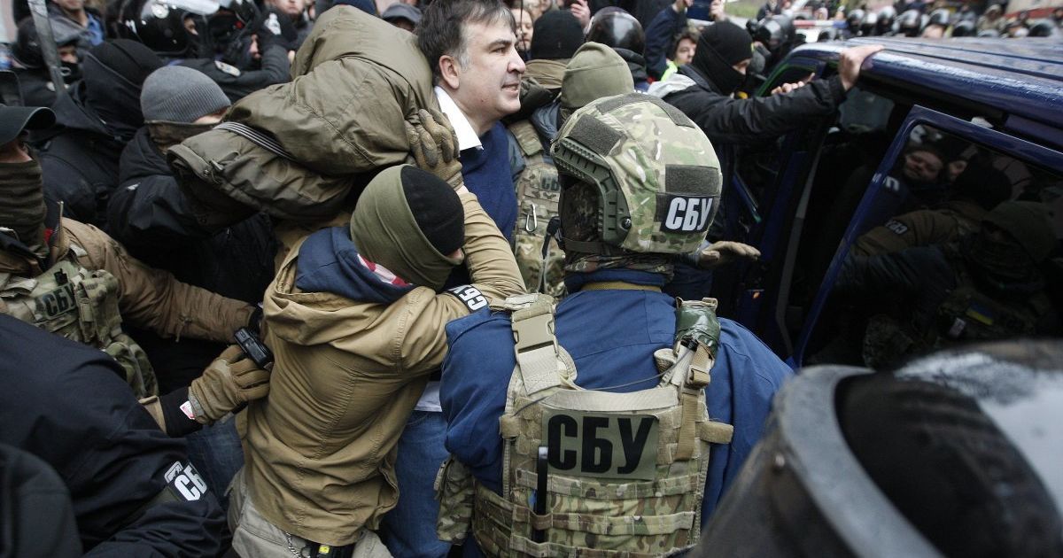 затримання Саакашвілі_13 / © УНИАН