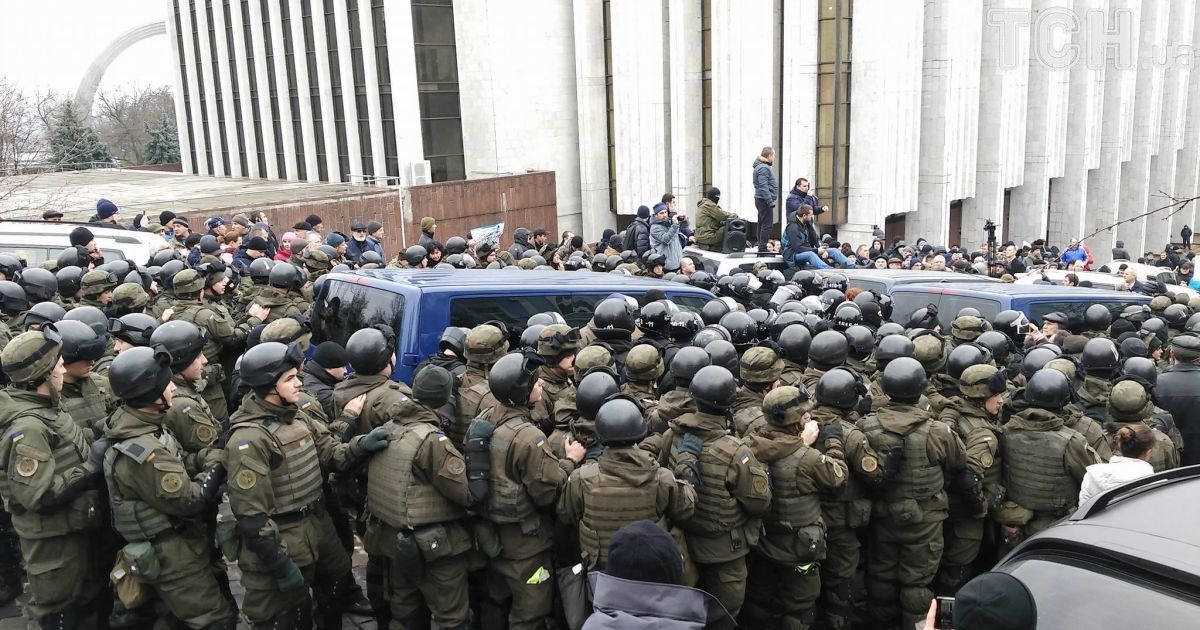 Блокування через Саакашвілі_7 / © Фото Дмитрия Фурдака/ТСН