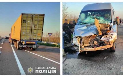 В Одесской области произошло сразу две аварии с контейнеровозами