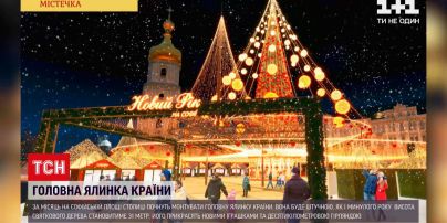 Новини України: на Софійській площі за місяць розпочнуть монтаж головної ялинки країни