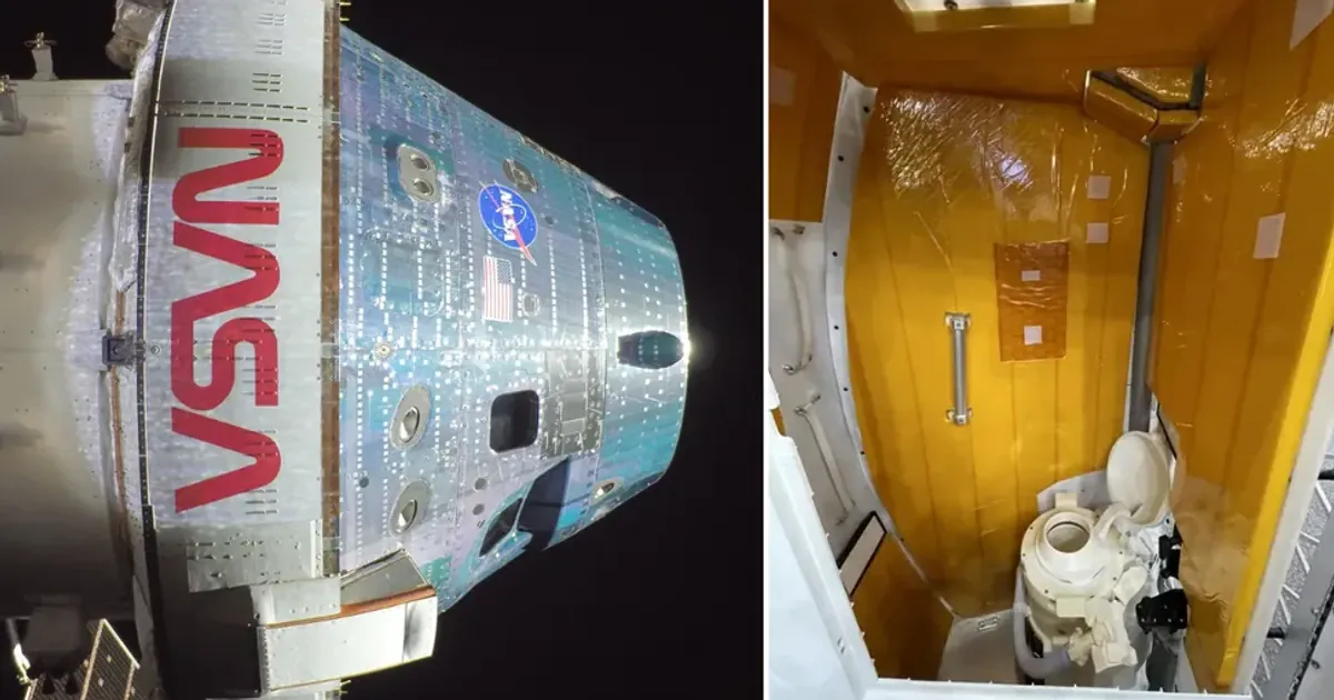 Туалет миссии "Артемида-2"