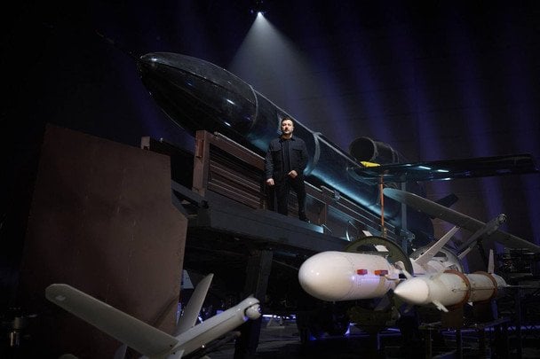 Ракета «Фламінго» / © Володимир Зеленський