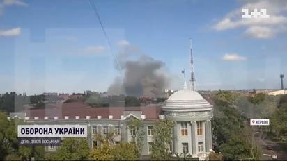 В окупантів підгорає: в окупованих Херсоні і Мелітополі місцеві фіксують вибухи 