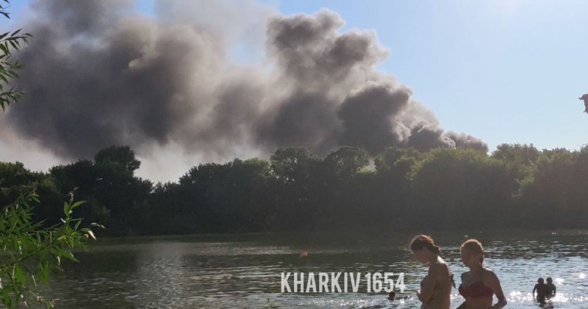 Пожежа у Харкові_2 / © www.facebook.com/Харьков 1654