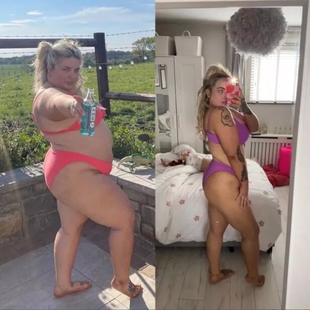 Каоймхе Вайт до і після схуднення / © dailystar.co.uk