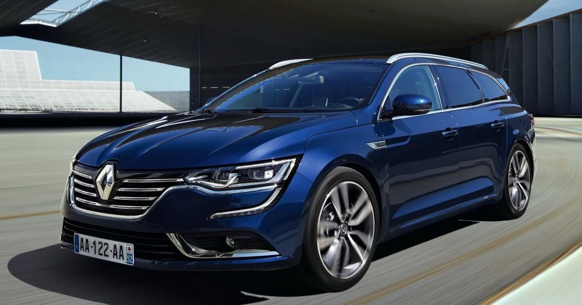 Renault опубликовала фото нового универсала Talisman Estate
