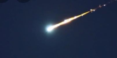 "Летів секунд 5 і вибухнув": під Дніпром жителі запевняють, що бачили метеор