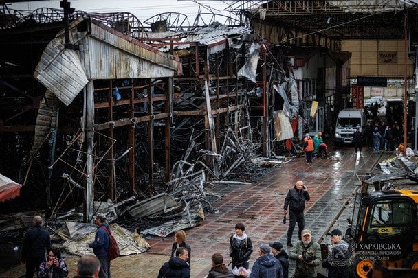 Что после атаки на Харьков осталось от рынка «Барабашово»: рассказы горожан (видео)