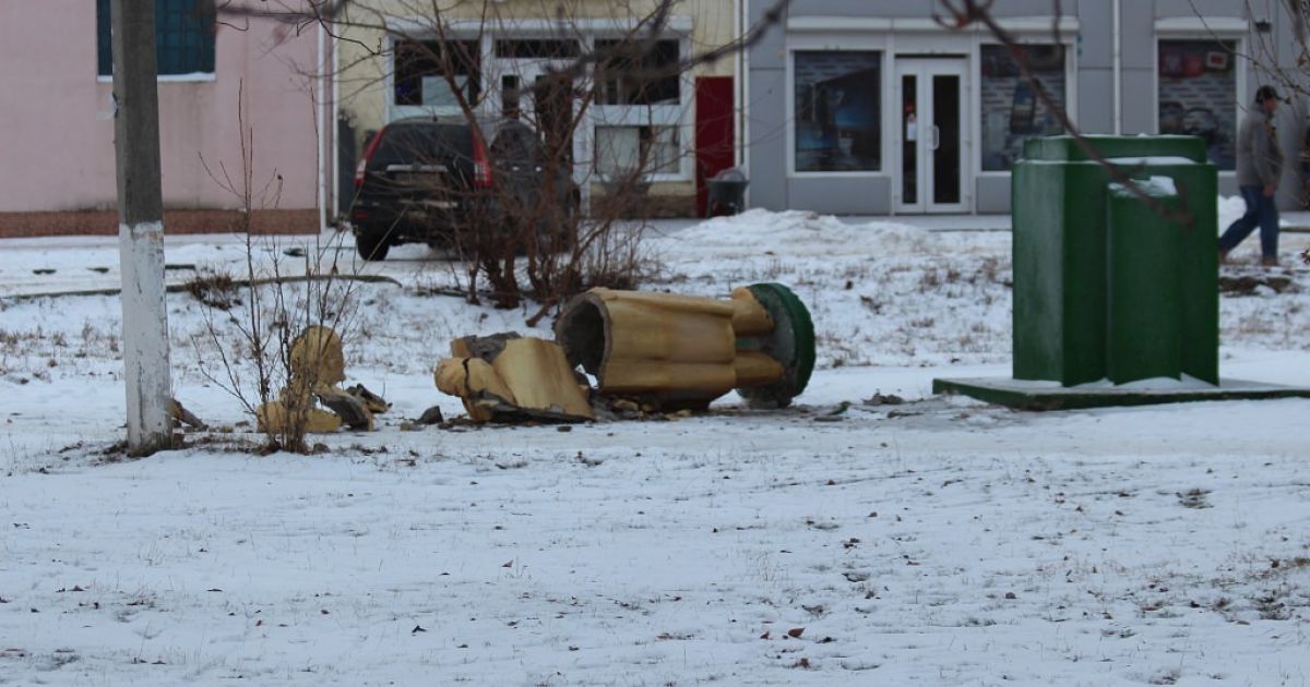На Одесчине поддержали "ленинопад" / © euronews.com