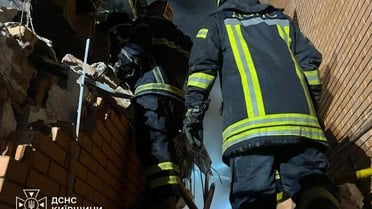 Атака дрона на Київщині_2 / © ДСНС