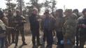 Глава МИД Люксембурга посетил уничтоженое боевиками Широкино