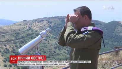 Израиль ночью нанес удар по иранским позициям в Сирии