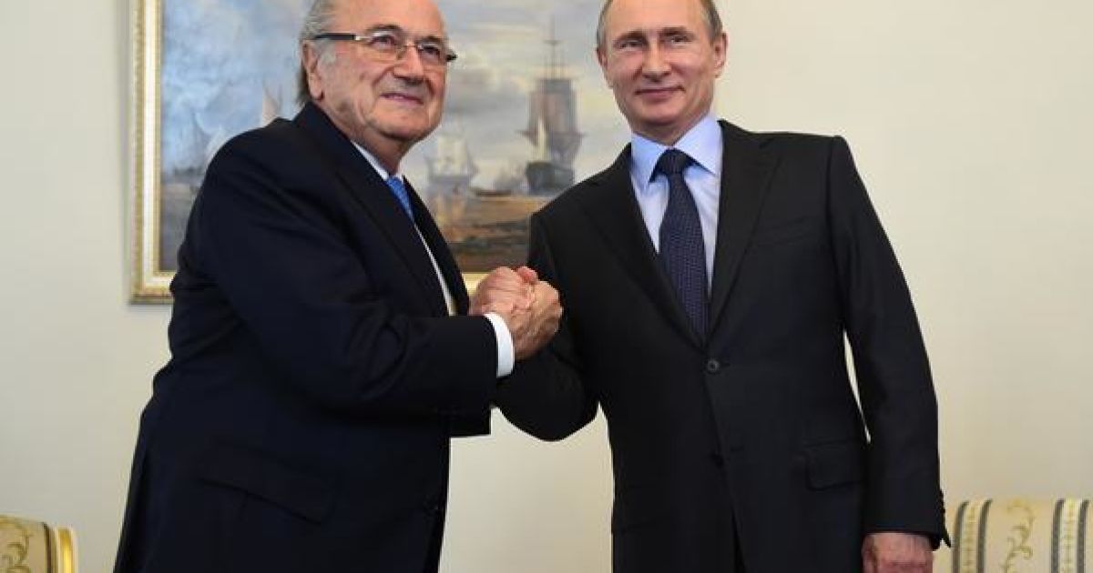 Блаттер и Путин