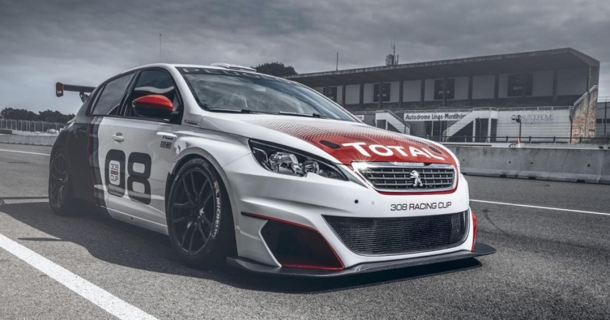 Peugeot представила новый спорткар 308 Racing Cup