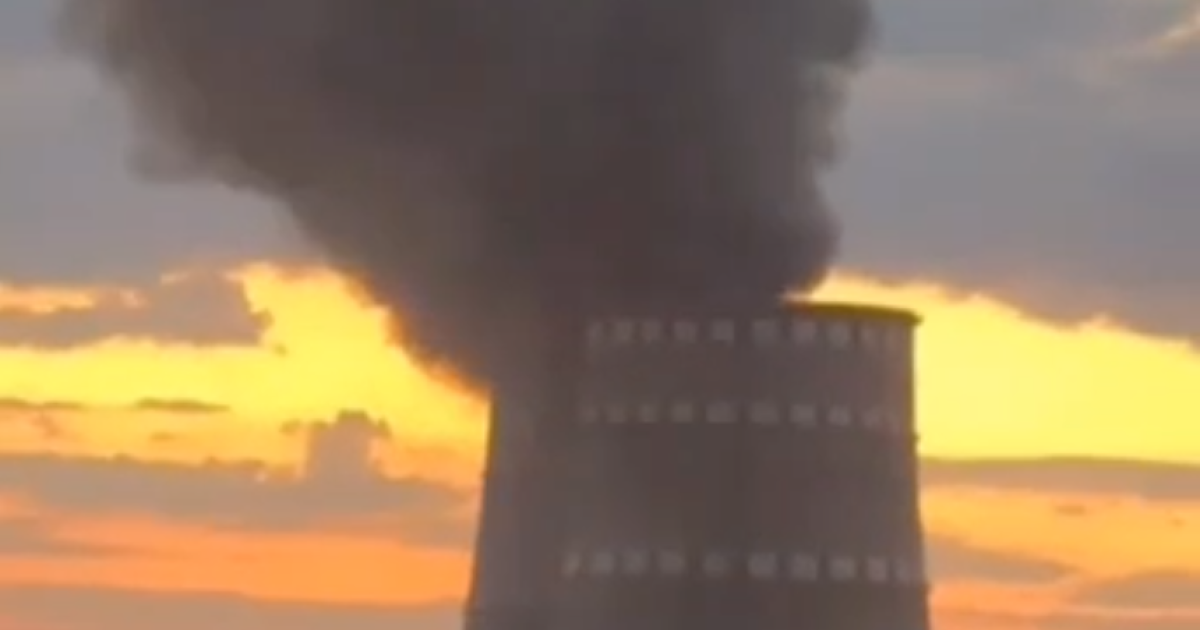 Пожар на Запорожской АЭС