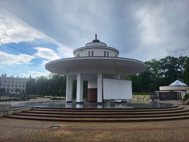 Літній кінотеатр у Моршині / © ТСН