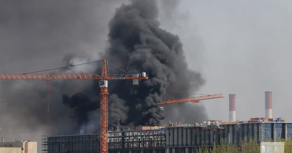 В Москві сталася масштабта пожежа