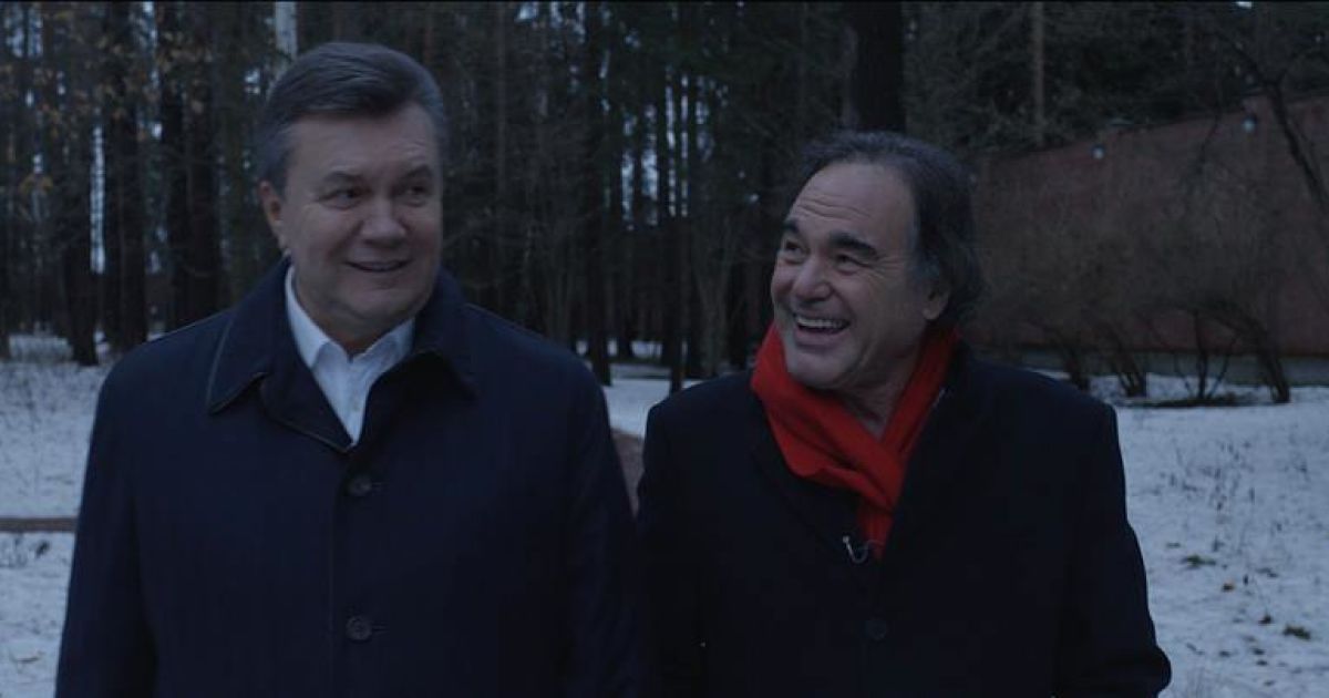 Известный критик власти США Оливер Стоун нашел общий язык с Януковичем