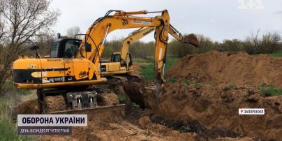 На Запоріжжі завершили зводити кільце третьої лінії оборони