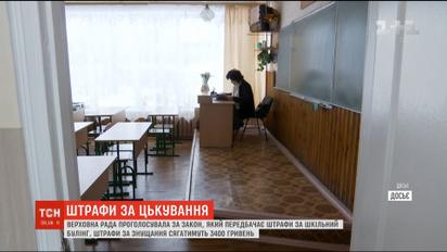 Верховная Рада приняла закон, предусматривающий штрафы за травлю в школе
