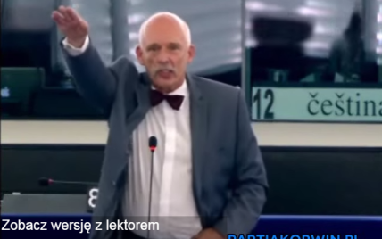 У Європарламенті через нацистські привітання покарали депутата-прихильника Путіна