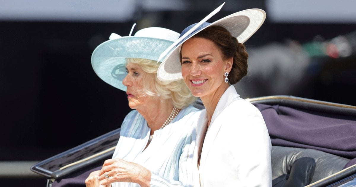 Принцесса Кейт на Trooping the Colour