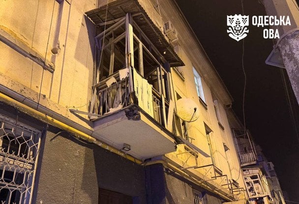 Последствия ракетного удара по Одессе вечером 16 июля.