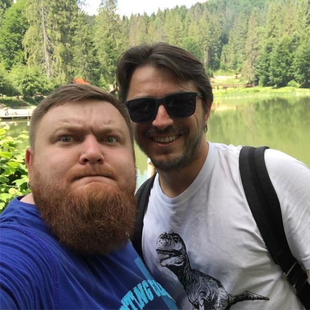 Володимир Жогло та Сергій Притула / © instagram.com/zhohlovolodymyr